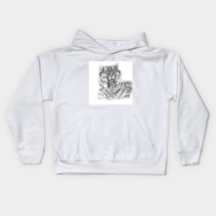 Tiger Snow Kids Hoodie